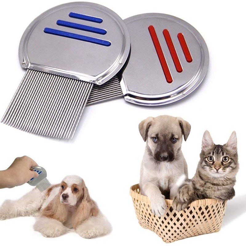 Bnikion 2 Pack Professional Stainless Steel Comb - Image 2